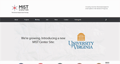 Desktop Screenshot of mist-center.org